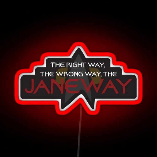 The Janeway RGB Neon Sign