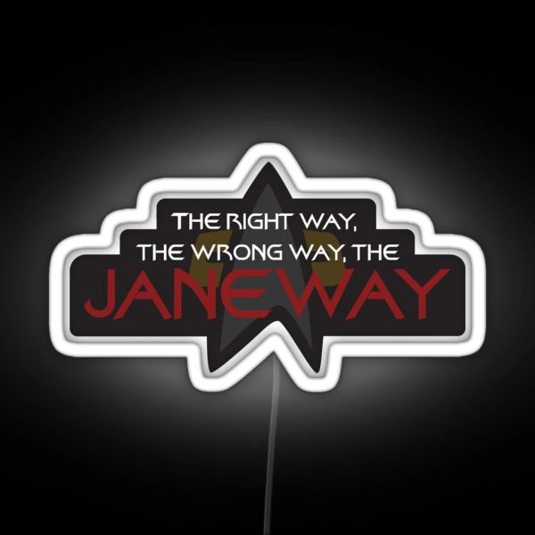 The Janeway RGB Neon Sign