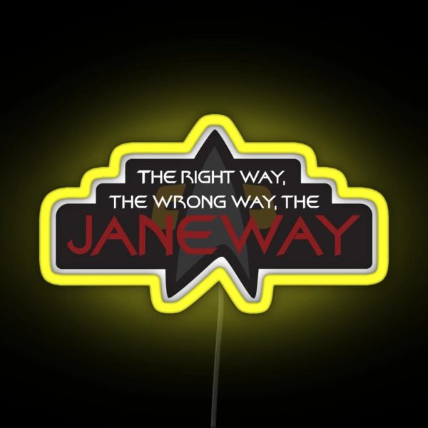 The Janeway RGB Neon Sign