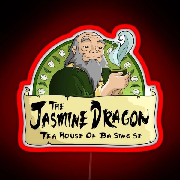 The Jasmine Dragon Tea House RGB Neon Sign