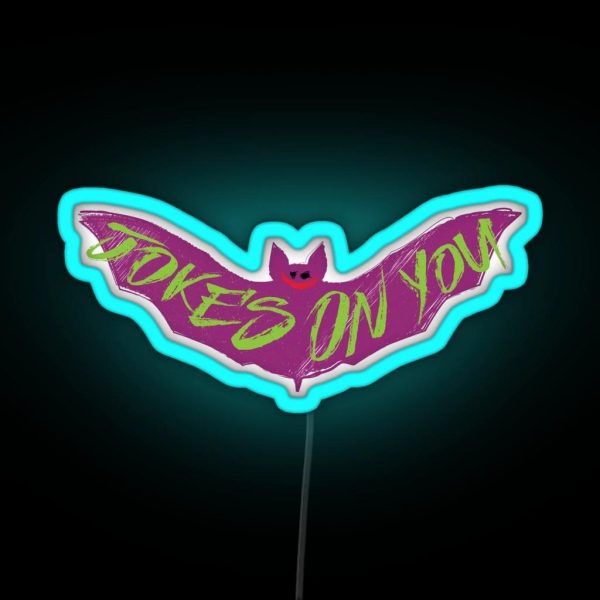 The Joking Bat RGB Neon Sign
