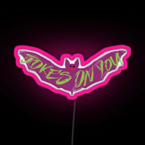 The Joking Bat RGB Neon Sign