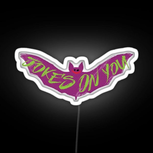 The Joking Bat RGB Neon Sign