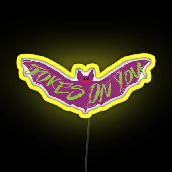 The Joking Bat RGB Neon Sign