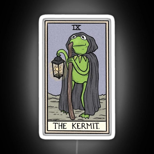 The Kermit Tarot RGB Neon Sign