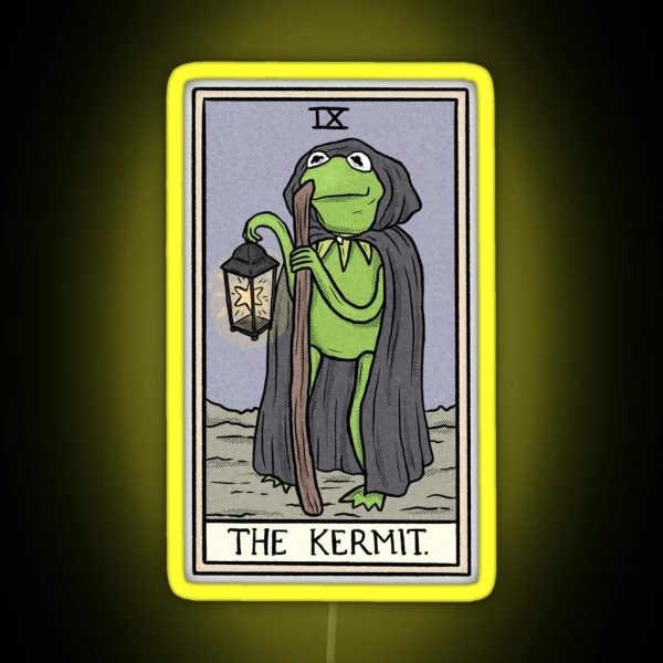The Kermit Tarot RGB Neon Sign
