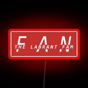 The Labrant Fam Fan RGB Neon Sign