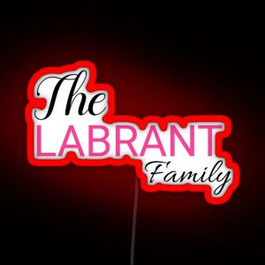 The Labrant Fam RGB Neon Sign