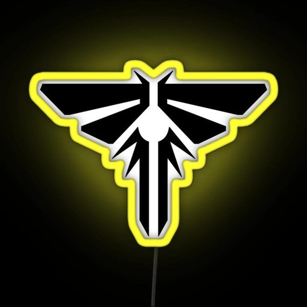 The Last Of Us Tlou Firefly Symbol RGB Neon Sign