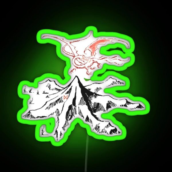 The Lonely Mountain RGB Neon Sign