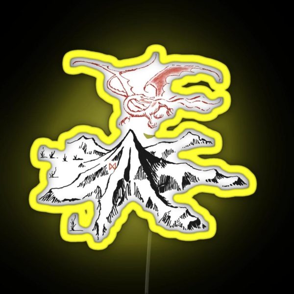 The Lonely Mountain RGB Neon Sign