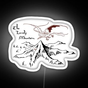The Lonely Mountain RGB Neon Sign