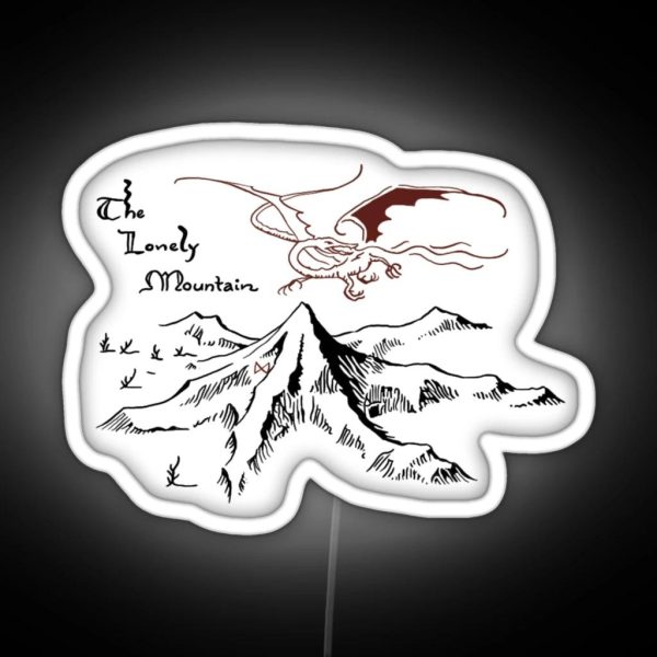 The Lonely Mountain RGB Neon Sign