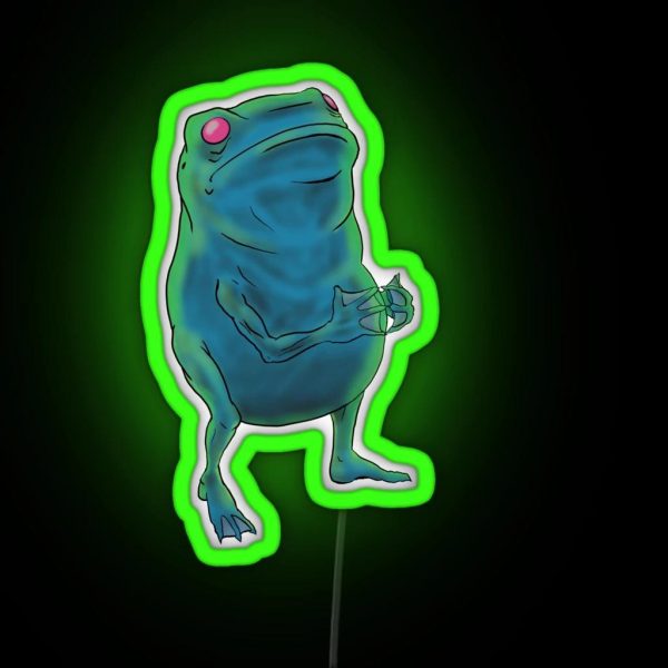 The Loveland Frogman RGB Neon Sign