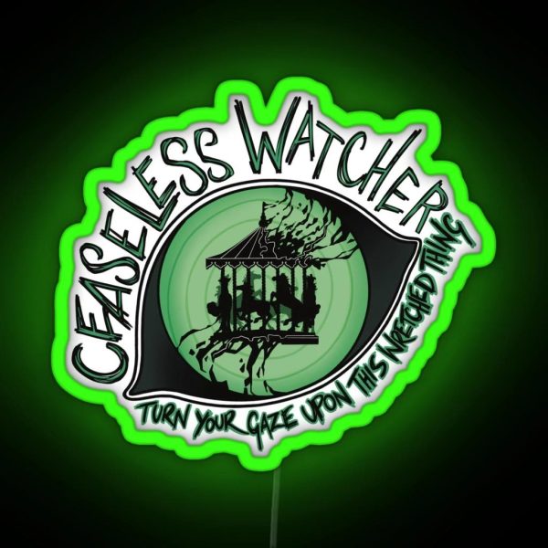 The Magnus Archives Ceaseless Watcher RGB Neon Sign
