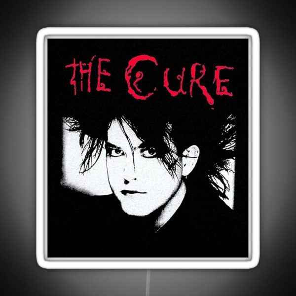 The Man Cure Red Text RGB Neon Sign