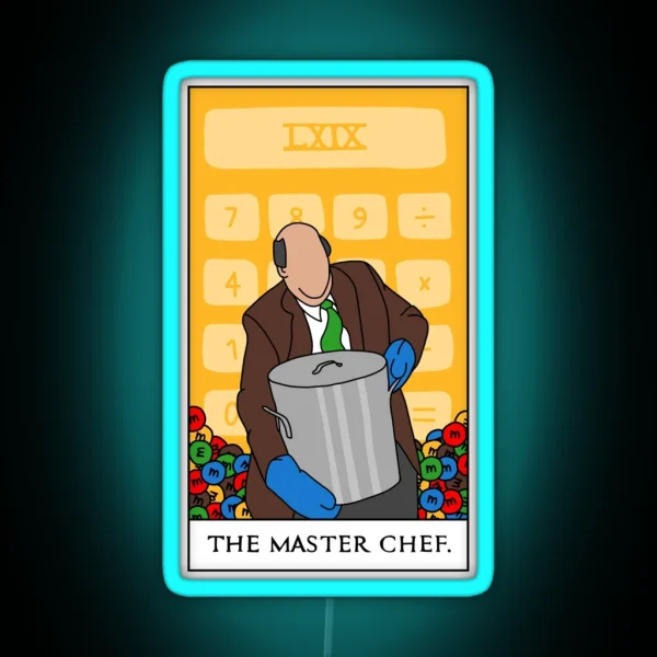 THE MASTER CHEF RGB Neon Sign