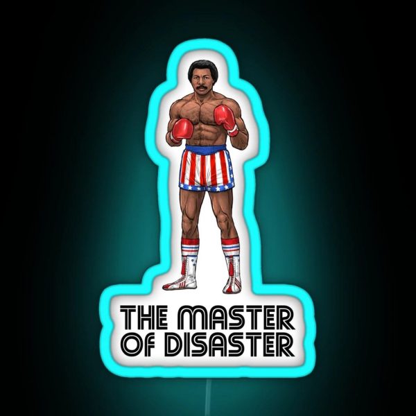 The Master Of Disaster RGB Neon Sign