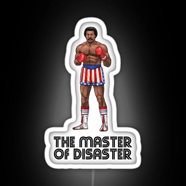 The Master Of Disaster RGB Neon Sign
