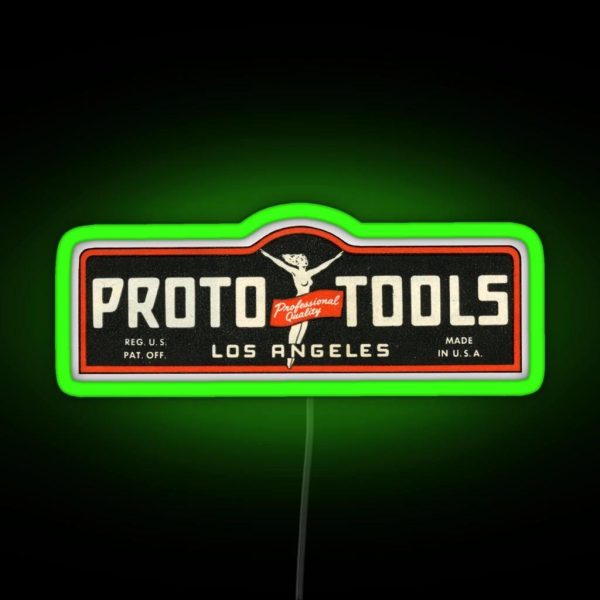 The Mechanics Best Friend 1949 Precision RGB Neon Sign