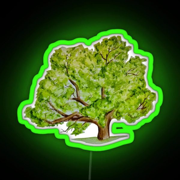 The Mighty Oak RGB Neon Sign