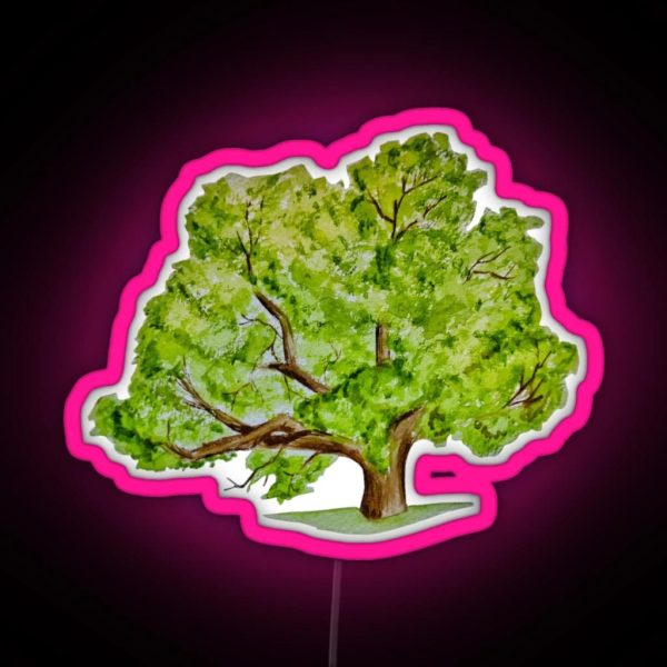 The Mighty Oak RGB Neon Sign