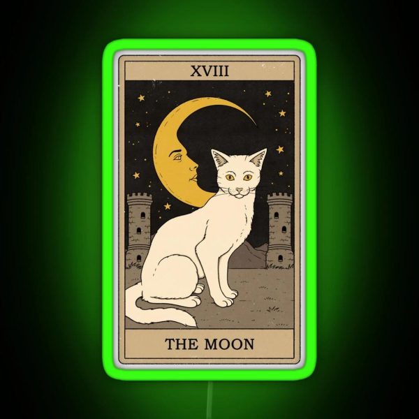 The Moon RGB Neon Sign