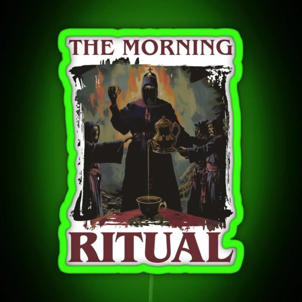 The Morning Ritual RGB Neon Sign