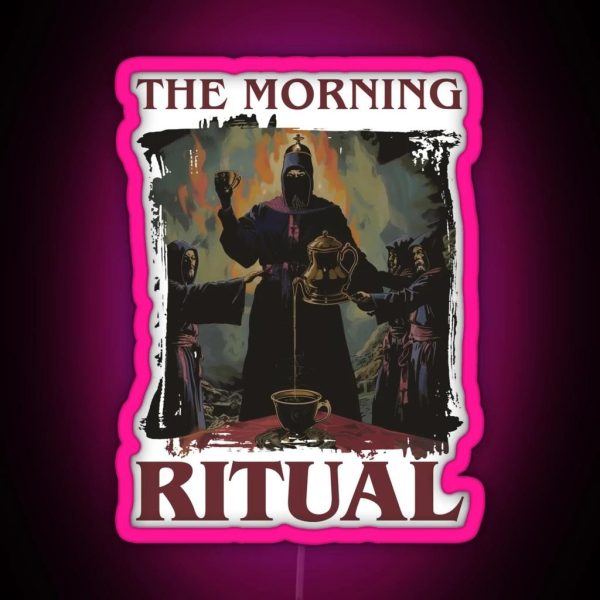The Morning Ritual RGB Neon Sign