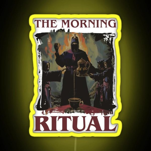 The Morning Ritual RGB Neon Sign
