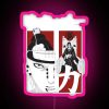 Vibrant RGB neon sign with pink glow, reading 'The Most Loyal Gang'