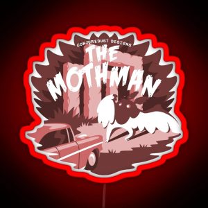 The Mothman Encounter RGB Neon Sign