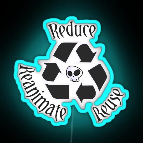 The Necromancer Motto RGB Neon Sign