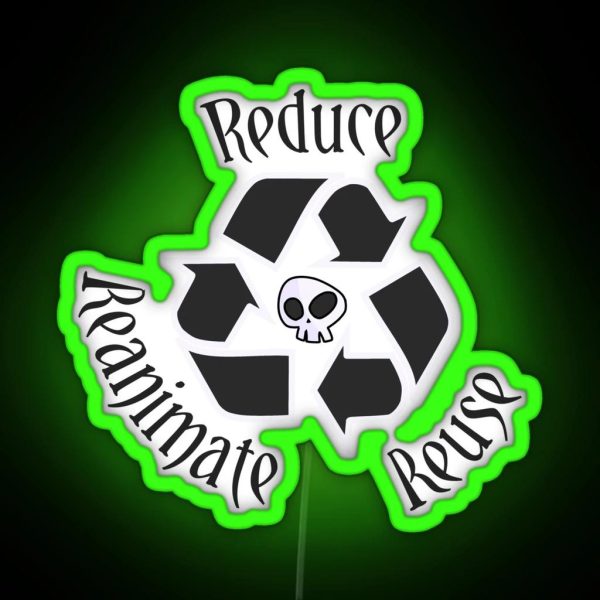 The Necromancer Motto RGB Neon Sign