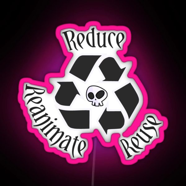 The Necromancer Motto RGB Neon Sign