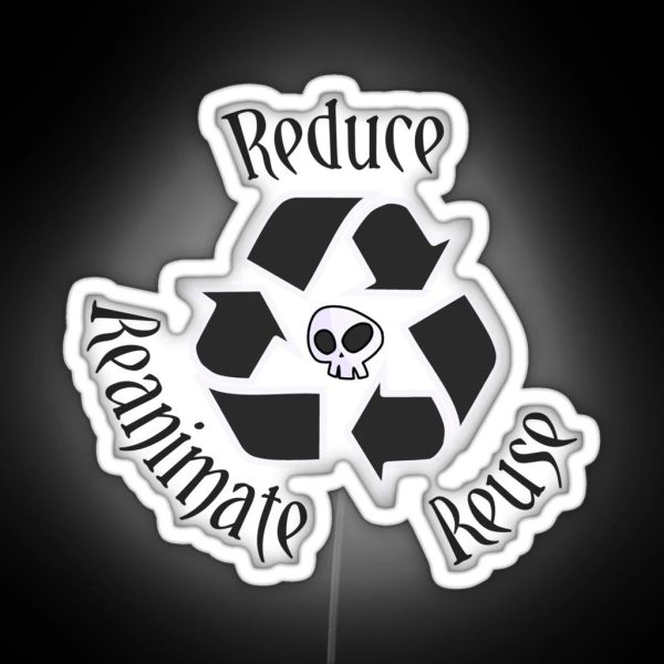 The Necromancer Motto RGB Neon Sign