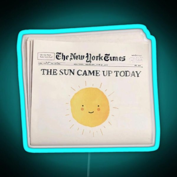 The New York Times RGB Neon Sign