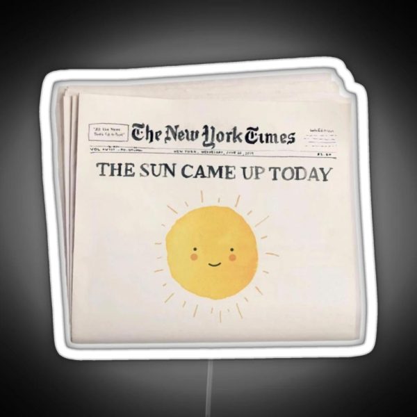 The New York Times RGB Neon Sign