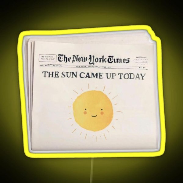 The New York Times RGB Neon Sign