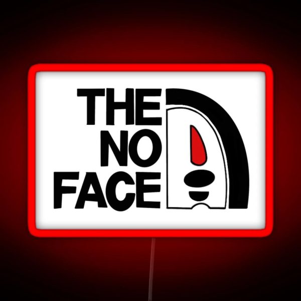 The No Face Spirited Away Led RGB Neon Sign