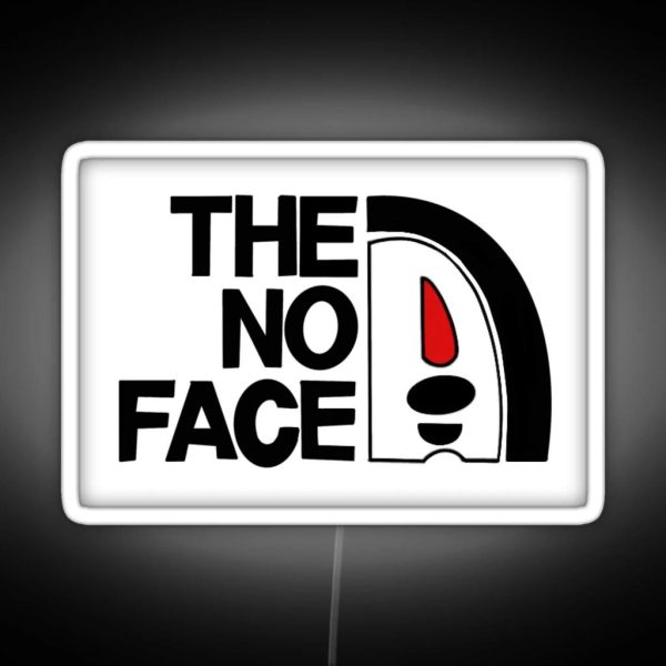 The No Face Spirited Away Led RGB Neon Sign