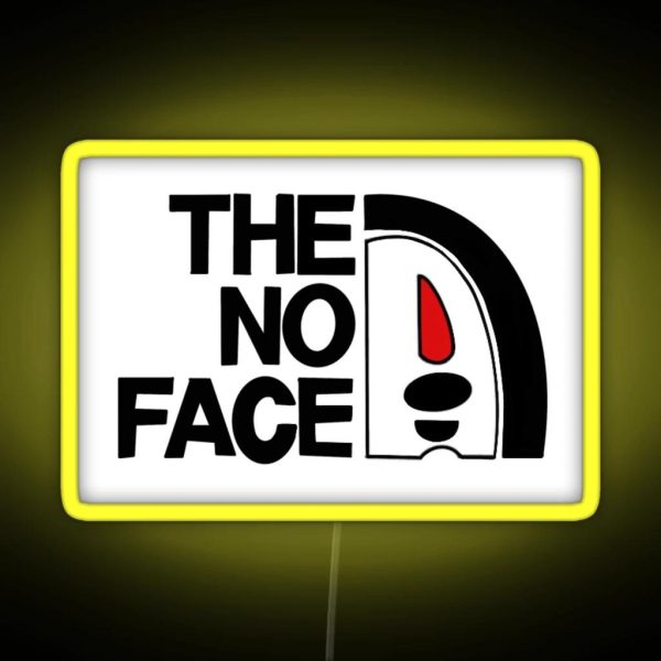 The No Face Spirited Away Led RGB Neon Sign