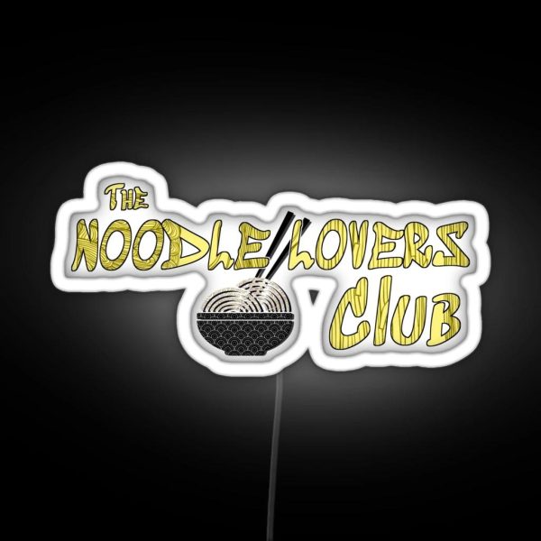 The Noodle Lovers Club RGB Neon Sign