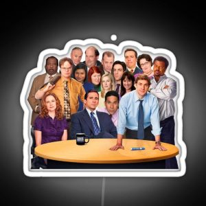 The Office Cast Led RGB Neon Sign