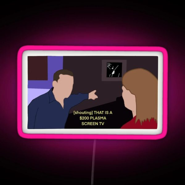 The Office Dinner Party RGB Neon Sign