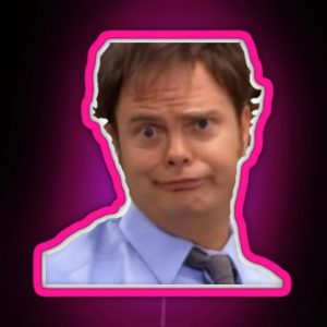 The Office Dwight As Jim RGB Neon Sign