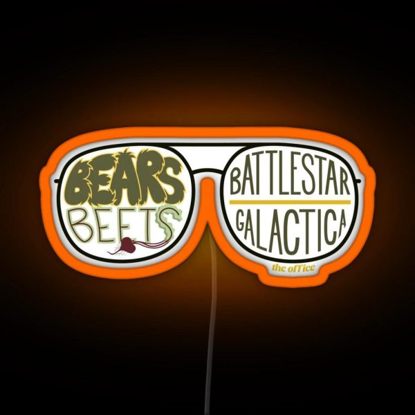 The Office Jim As Dwight Quote RGB Neon Sign