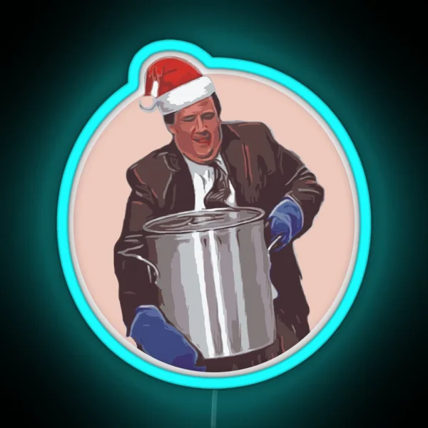 THE OFFICE Kevin Malone Chili RGB Neon Sign