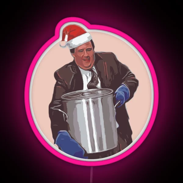 THE OFFICE Kevin Malone Chili RGB Neon Sign