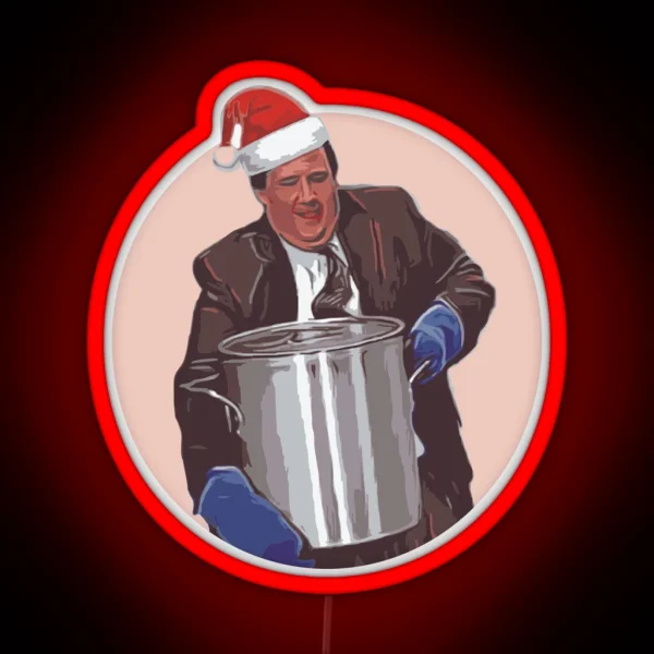 THE OFFICE Kevin Malone Chili RGB Neon Sign